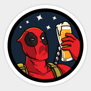 I Love Beer Sticker